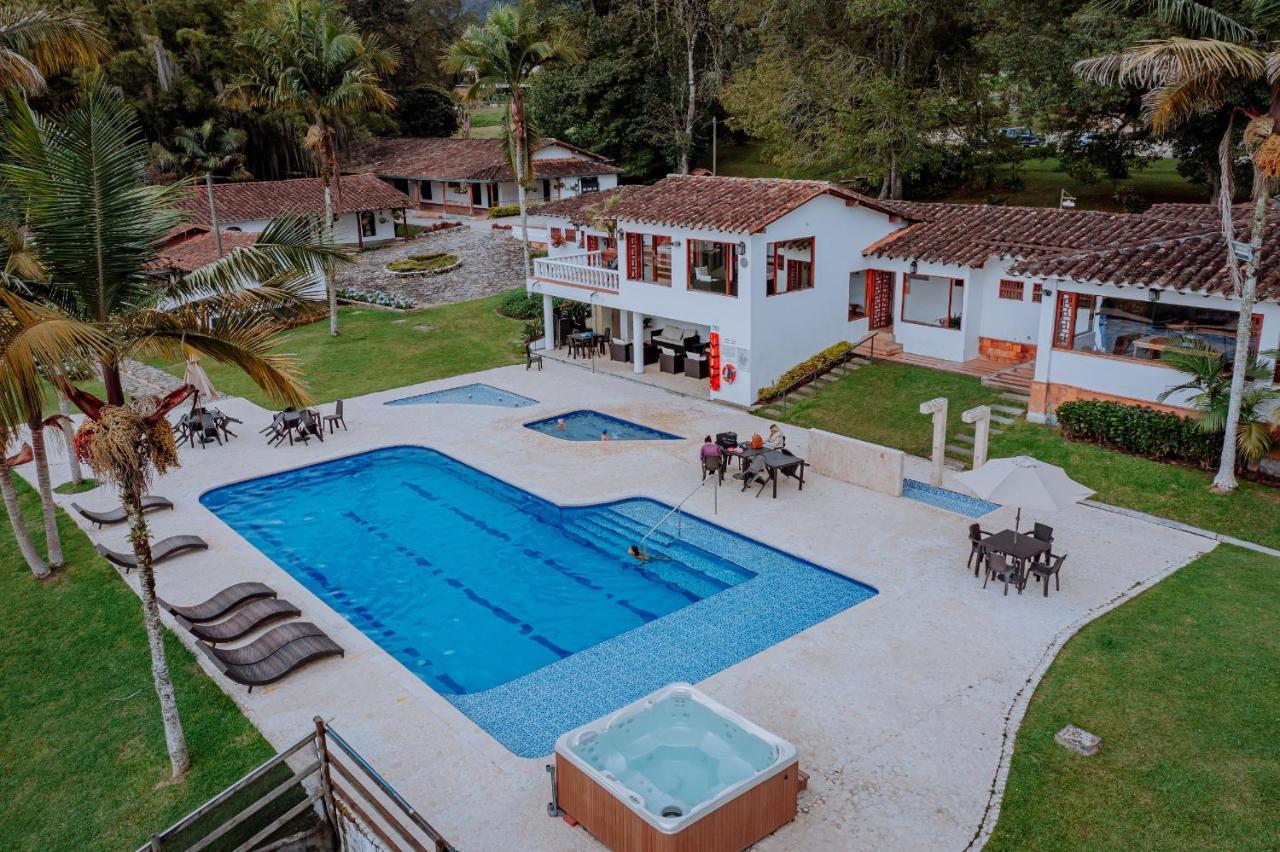 Club Campestre Hacienda Fizebad Hotel เอล เรติโร ภายนอก รูปภาพ